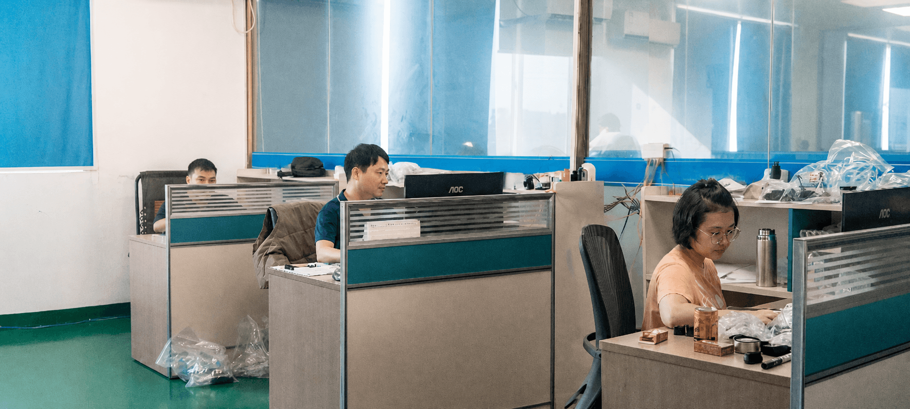 Engineering office coordinating injection tooling projects