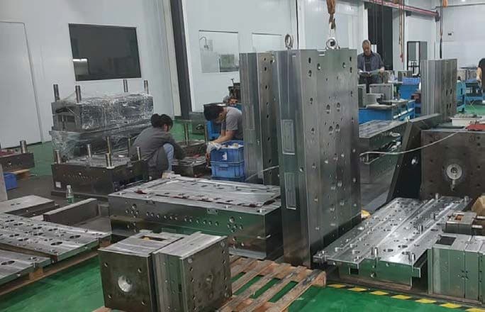 Mold bases and tooling prepared for manufacture